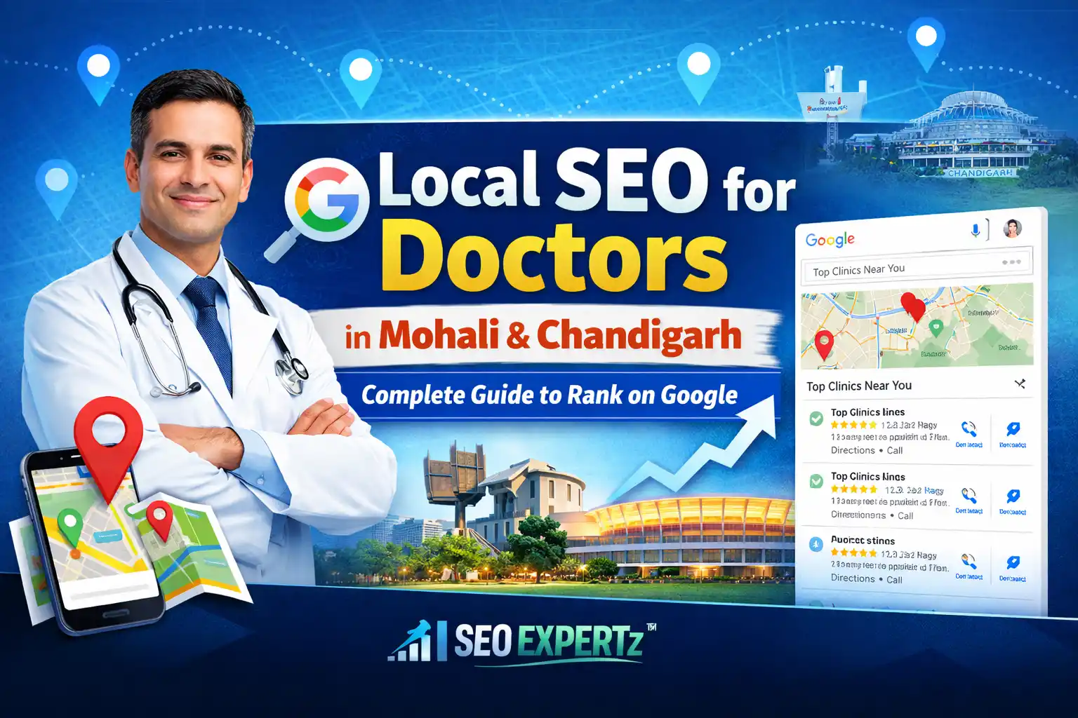 Local SEO for doctors in Mohali